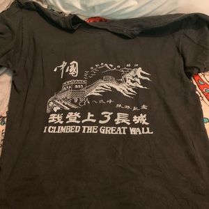 vintage Great Wall of China tshirt